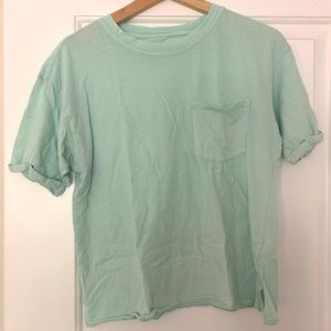 Mint colored, pocket